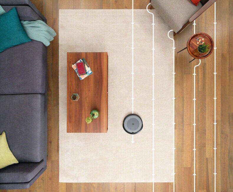 Roomba i3 navigatie sistematica
