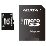 Micro SDHC 8GB Clasa 4 + Adaptor SD