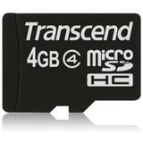 Micro SDHC 4GB Clasa 4 + Adaptor SD