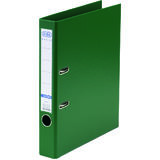 Biblioraft A4, plastifiat PP/PP, margine metalica, 50 mm, Elba Smat Pro+ - verde