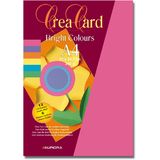 Carton color A4, 240g/mp - 12coli/set, Aurora Raphael - 6 culori intense