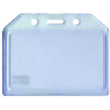 Buzunar PVC flexibil, pentru ID carduri,  85 x  54mm, orizontal, 5 buc/set, KEJEA - transparent