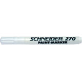 Marker cu vopsea  Schneider Maxx 270, varf rotund 1-3mm - alb