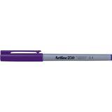 Permanent marker Artline 250, corp plastic, varf rotund 0.4mm - violet