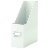 Suport vertical pentru cataloage, LEITZ Click  Store, carton laminat - alb