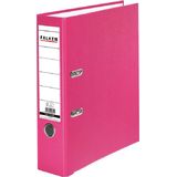 Biblioraft plastifiat color Falken, 80 mm, roz - Pret/buc