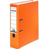 Biblioraft plastifiat color Falken, 80 mm, portocaliu - Pret/buc