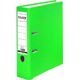 Biblioraft plastifiat color Falken, 80 mm, verde deschis - Pret/buc