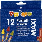 Creioane cerate Morocolor Maxi, 12 culori/cutie - Pret/cutie