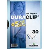 Dosar Durable Duraclip Original, 30 coli, albastru - Pret/buc