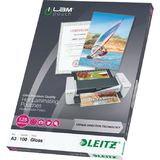 Folie pentru laminare Leitz, 125 microni, 154 x 216 mm (A5), 100 coli/top - Pret/top