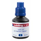 Tus Edding T25, pentru markere permanente, 30 ml, albastru - Pret/buc