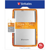 Store 'n' Go 53071, 1TB, USB 3.0, argintiu