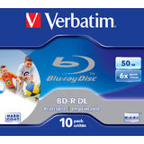 Verbatim  BD-R DL 50GB 6X PRINTABLE JC