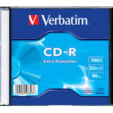 Verbatim  CD-R 52X EXTRA PROT. SINGLE WR SL
