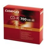 Omega  CD-R 700MB 52x Slim Case 10 Pack