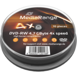 MediaRange DVD-RW 4x Cake10