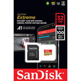 Micro SDHC Extreme 32GB UHS-I U3 V30 Class 10 90 MB/s + Adaptor SD Mobile