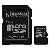 Card de Memorie Kingston Canvas Select microSDXC 16GB + Adaptor SD