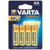 VARTA Baterie zinc carbon batteries R6 (AA) 4pcs superlife