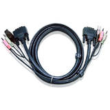 ATEN Cablu DVI/USB, Audio - 3m