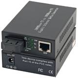 Intellinet Convertor media 1000Base-T RJ45 / 1000Base-LX (SM SC) 10km 1310nm