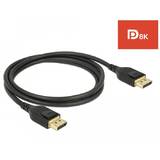 Delock DisplayPort cable 8K 60 Hz 3 m DP 8K certified
