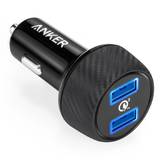 PowerDrive Speed 2, 39W, 3A, 2x USB, Black, tehnologia Quick Charge 3.0