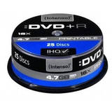 DVD+R [cutie 25|4.7GB|16x| Printabil| Mat Extra Fin | Fullface]