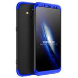 Husa Samsung Galaxy A8 Plus 2018 GKK 360 Negru/Albastru
