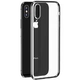 Husa Benks iPhone Xs Max Electroplated Transparent/Argintiu