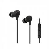 Qoltec In-ear Headphones Wireless with microphone | Black