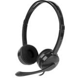 HEADSET CANARY WITH MICROPHONE BLACK