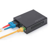  Gigabit Ethernet Media Converter, SC / RJ45