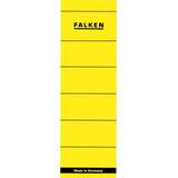 Etichete autoadezive pentru biblioraft 60 x 190 mm, galben, 10 buc/set - Pret/set