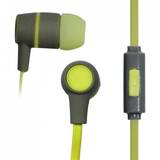 VAKOSS Stereo Earphones Silicone with Microphone / Volume Control SK-214G gri