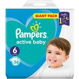 Scutece Pampers Active Baby 6 Giant Pack 56 buc