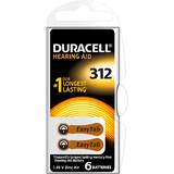 Baterie Duracell pentru aparat auditiv DA312 6buc