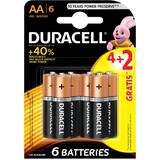 Baterie Duracell basic AAK6 4+2 Gratis