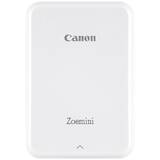 Zoemini White, Zink, Format 5x7cm, Portabila, Bluetooth