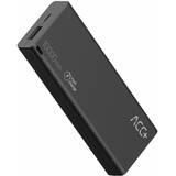 ACC+ Thin 10000 mAh, 1x USB, 2A, Black, Fast Charge