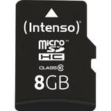 Intenso micro SD 8GB SDHC card class 10