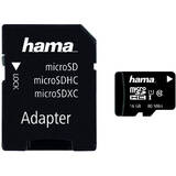 Hama Card mSDHC 16GB,c10,80MB/S+Ad, 124150