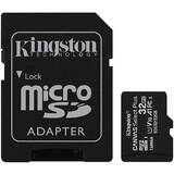 Card de Memorie Kingston Micro SDHC Canvas Select Plus 100R, 32GB, Clasa 10, UHS-I + Adaptor