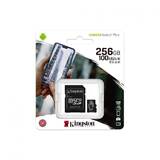 Micro SDXC Canvas Select Plus 100R, 256GB, Clasa 10, UHS-I + Adaptor