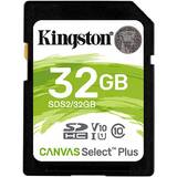 Canvas Select Plus SDHC 32GB, Clasa 10