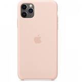 Protectie pentru spate, material silicon, pentru iPhone 11 Pro, culoare Pink Sand
