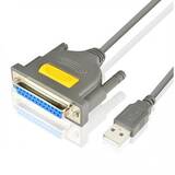 ADP-1P25, USB - Parallel, 1.5m, Grey