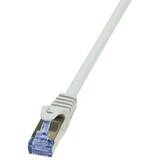 LOGILINK - Patchcord Cablu Cat.6A 10G S/FTP PIMF PrimeLine 1m gri