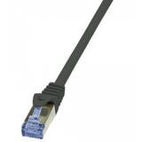 LOGILINK - Patchcord Cablu Cat.6A 10G S/FTP PIMF PrimeLine 3m negru